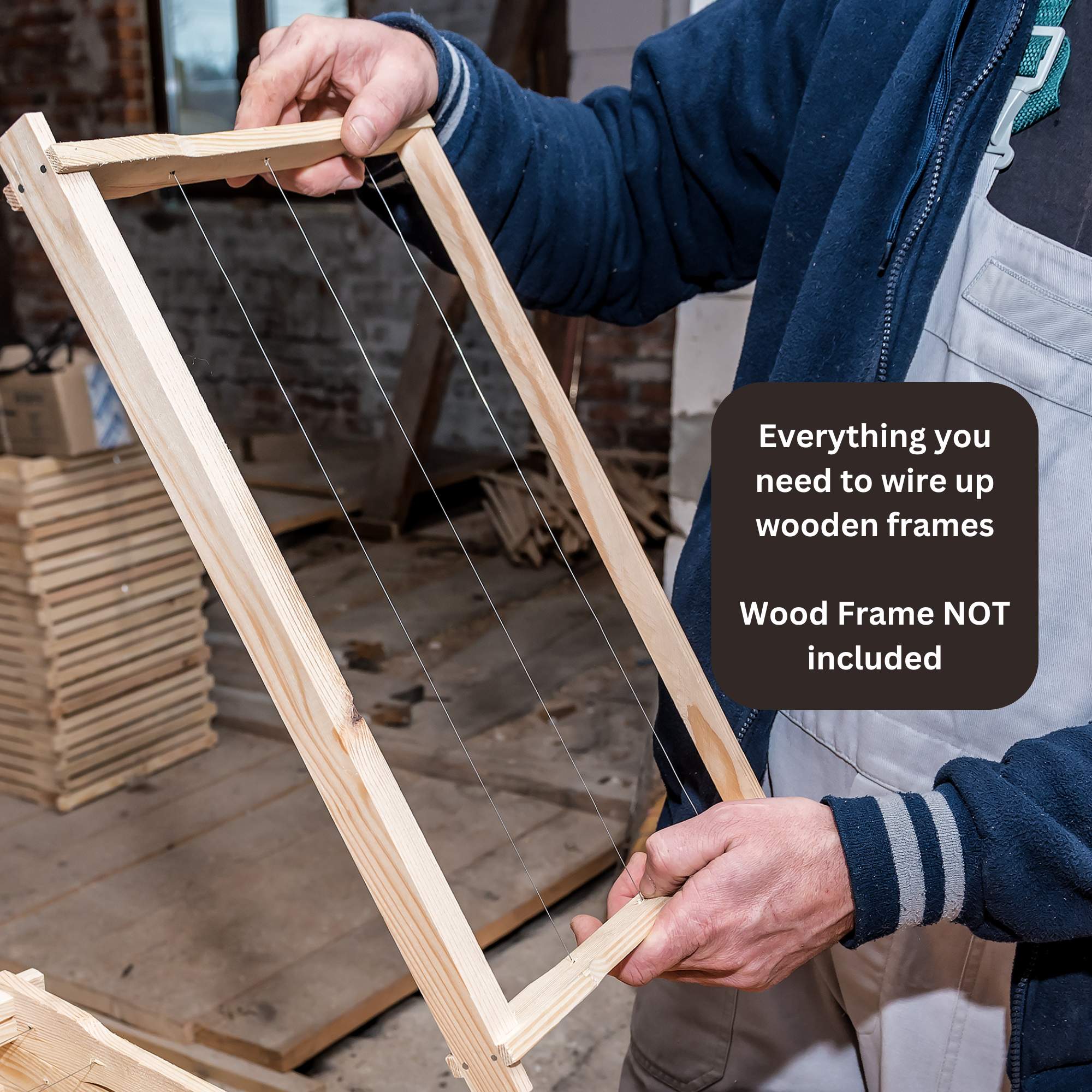 Bee Frame Building Kit – Wiring Board, Wire, Crimper & Eyelets