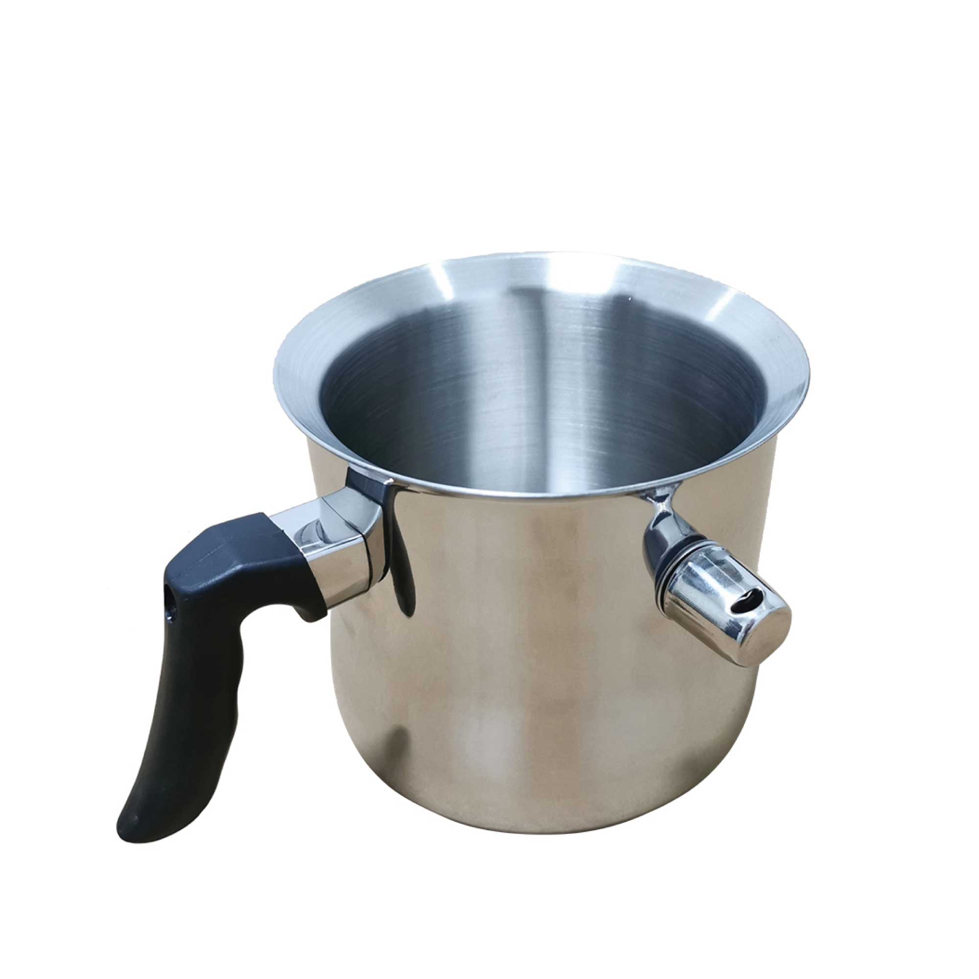 NNEDSZ Bee Wax Melter Pot 1.4L Stainless Steel Double Boiler - Candle Making Beekeeping